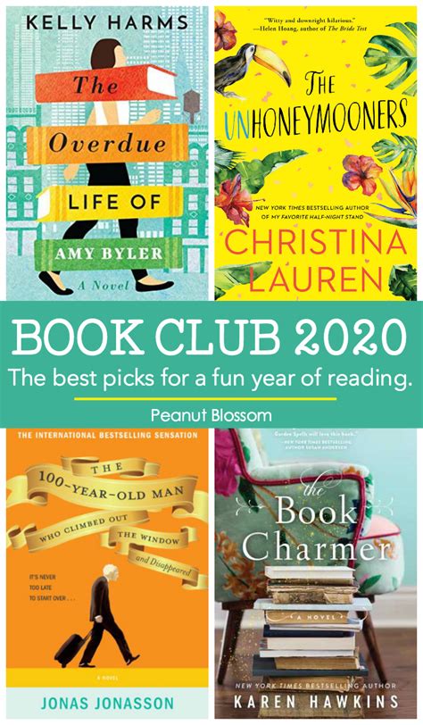 Mystery & thriller published during 2020! The Best Book Club Picks for 2020 - Peanut Blossom