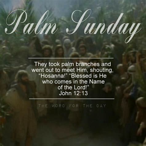 Palm Sunday Quotes Happy Palm Sunday Faith Prayer Faith In God