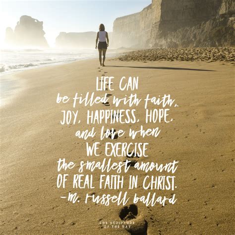 Exercise The Smallest Amount Of Real Faith In Christ Latter Day Saint