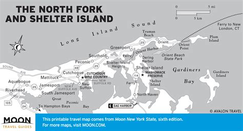 New York Maps Moon Travel Guides