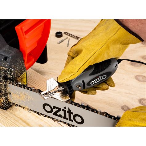 Ozito 12v Mini Chainsaw Sharpener Bunnings Australia