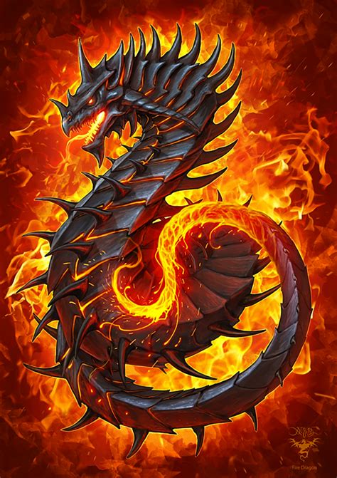 Fire Dragon By Christoskarapanos On Deviantart