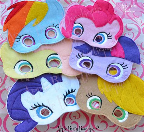 My Little Pony Inspired Masks Ready Stock Mlp Mask Cadance Mask My