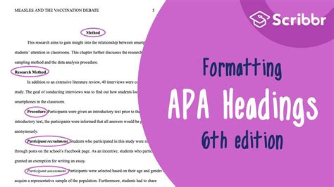 ⭐ Sample Apa Style Paper With Headings Apa Style Subheadings Example