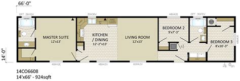 Floor Plan For 1976 14x70 2 Bedroom Mobile Home Before And After Of A