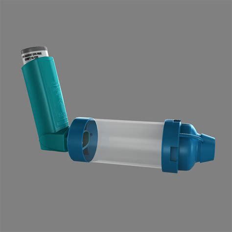 Asthma Inhaler Spacer 3d Model