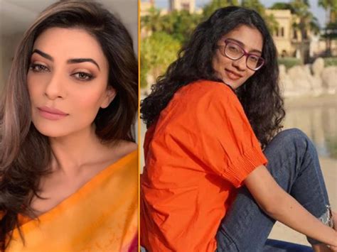 people asked sushmita sen s daughter rene the name of her real mother said in response