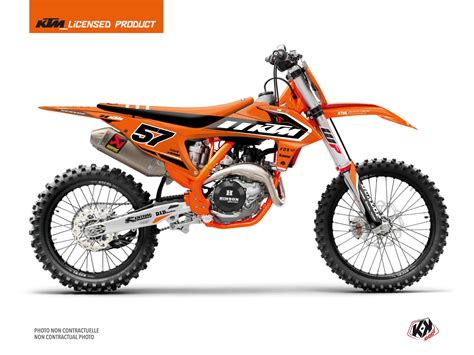 Ktm 150 Sx Dirt Bike Keystone Graphic Kit Orange Kutvek Kit Graphik