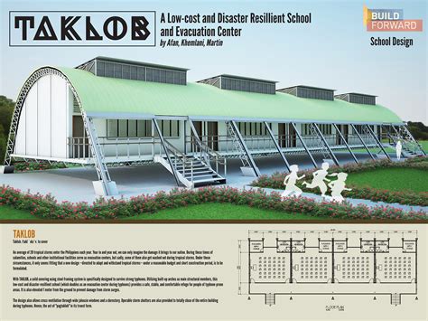 Evacuation Center Design In The Philippines At Design
