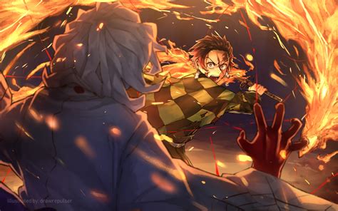 Demon Slayer Wallpaper Dance Of The Fire God Anime