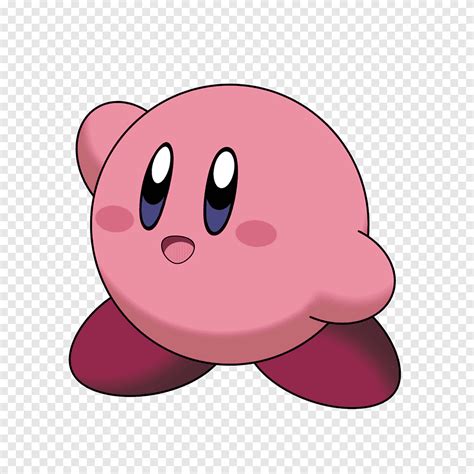 Kirby Fan Art Anime Drawing Kirby Purple Violet Png Pngegg