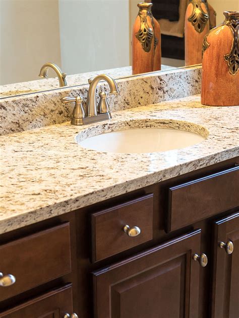 Granite is a popularly used stone countertop for bathrooms. Granite Vanity Tops - Building Materials Outlet Southeast