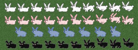 Bunny Sprites Larger By Crookedcartridge On Newgrounds
