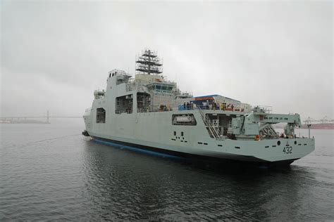 Irving Shipbuilding Launches 3rd Arctic Patrol Ship Ckbw