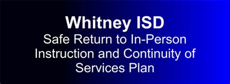whitney isd overview