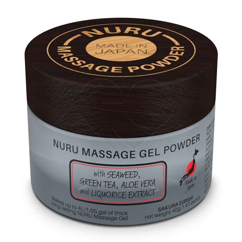 Eroticgel Nuru Massage Gel Powder Sakura Edition G Makes L Gal Paladin Knight