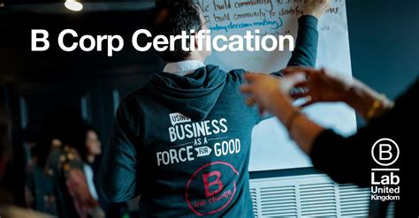 B Corp Certification B Lab Uk