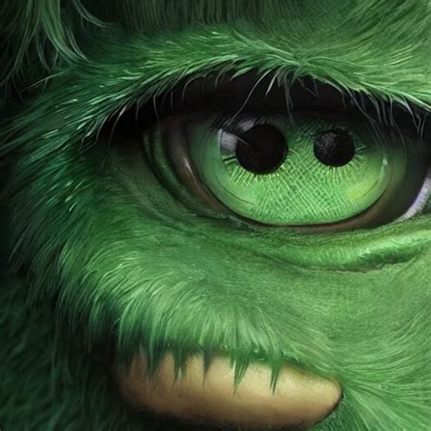 A Big Green Hairy Monster But With Googly Eyes Stable Diffusion Openart