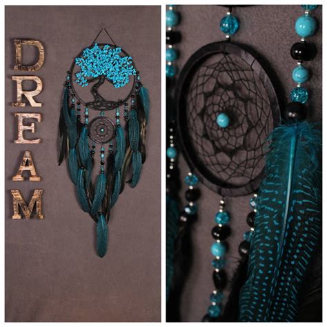 Dream Catcher Tree Of Life Blue Dreamcatcher Turquoise Dream сatchers
