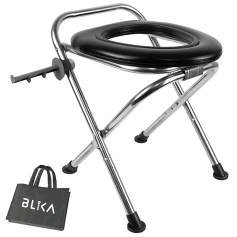 Buy Blika Upgraded Portable Toilet For Camping 350lbs Weight Capacity