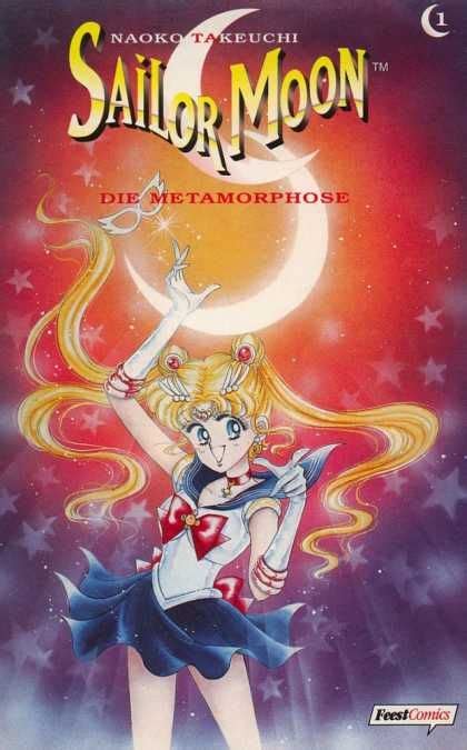 Sailor Moon Manga Volume 1 Cover Original Run In 1991 Sailor Moon