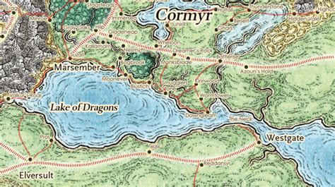 Dnd 5e Map Of Sword Coast