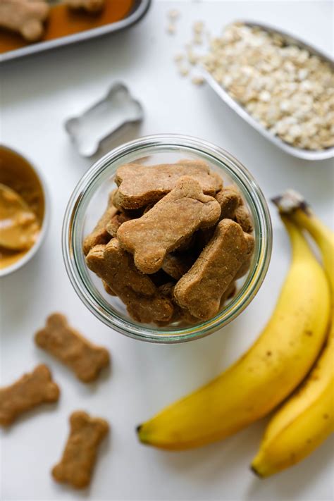 3 Ingredient Peanut Butter Banana Dog Treats Flora Vino Artofit