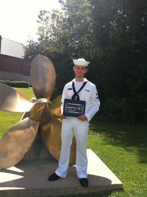 My Son At His Navy Nuclear Power School Graduation So Proud Of Him