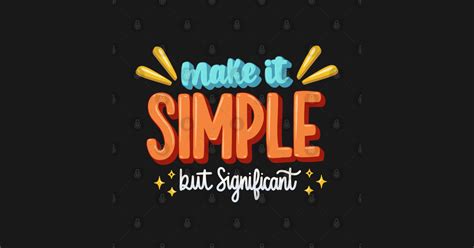 Make It Simple Simple Notebook Teepublic