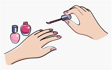 Nails Clipart Clean Nail Painting Nails Clipart Hd Png Download