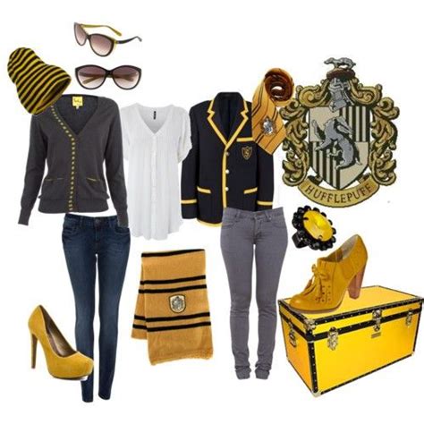 Hufflepuff Claudialove Hufflepuff Outfit Harry Potter Outfits