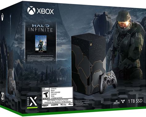 Buy Halo Infinite Limited Edition Bundle Microsoft Xbox Series X Tb Video Game Console With
