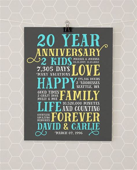 We did not find results for: 20th Anniversary Any Year Customized for Couple Family ...