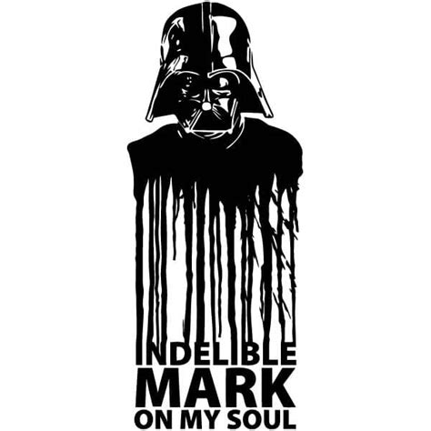 Wallsticker Darth Vader