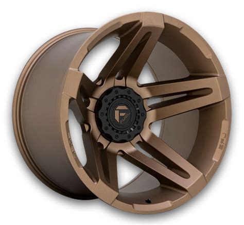 Fuel Wheels D765 Sfj Matte Bronze