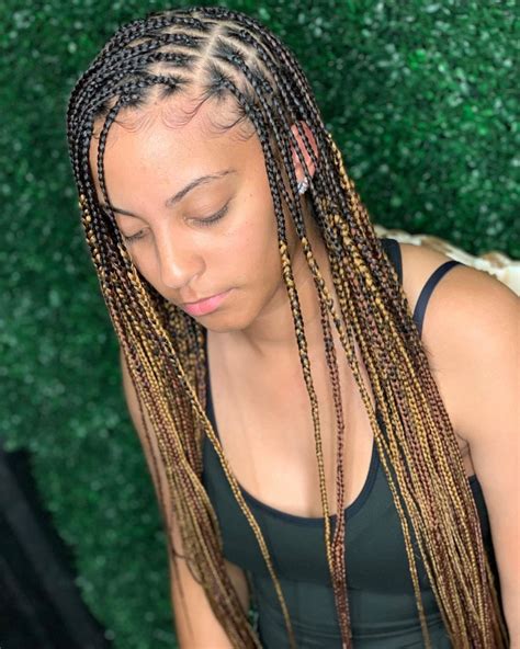 40 Knotless Braid Styles For 2021 Jumbo Lose Braid And More