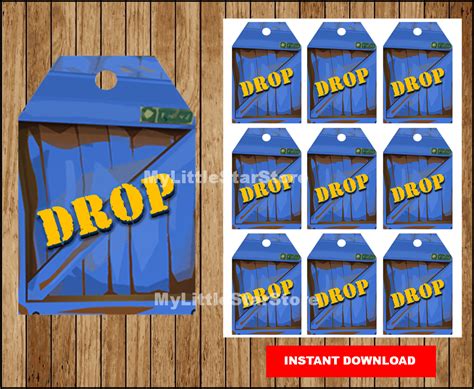 When a baby is on the way, the parents aren't the only ones that will get super excited. Fortnite tags, Printable Fortnite Drop Tag, Fortnite party ...