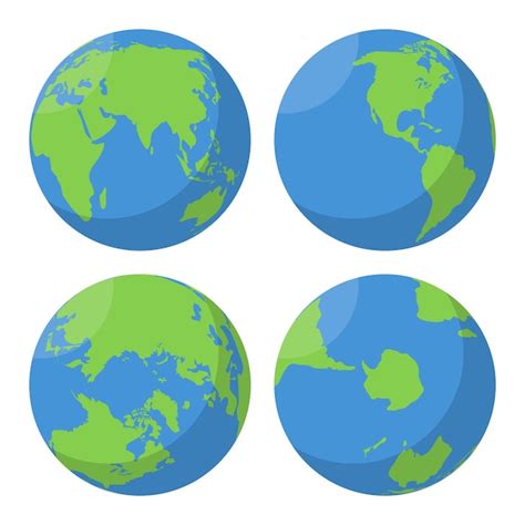 Earth Globe Vectors And Illustrations For Free Download Freepik