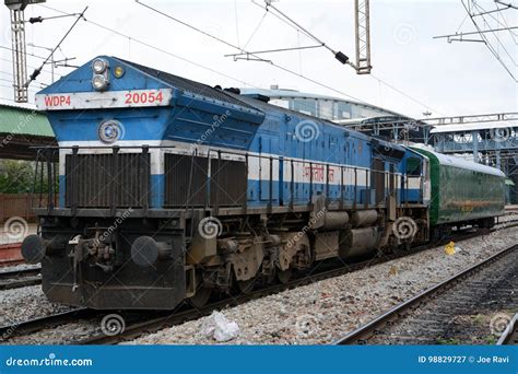 Diesel Locomotive Of Indian Railways Editorial Photography Image Of