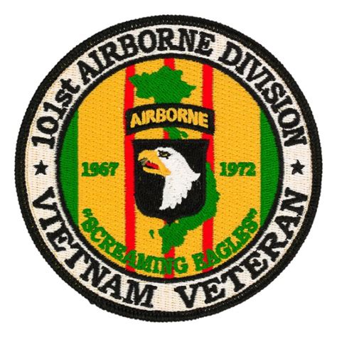 101st Airborne Division Vietnam Veteran Patch Flying Tigers Surplus