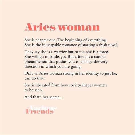The Aries Woman For All Of My Fellow Aries Ladies No Fluff Just Fire