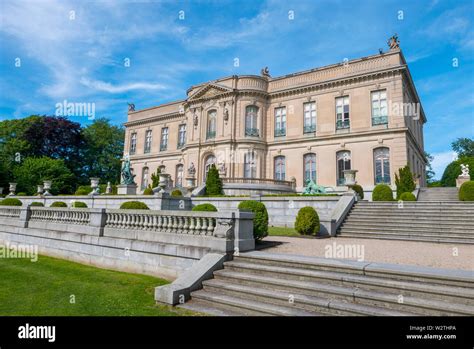 The Elms Mansion Newport Rhode Island Usa Stock Photo Alamy