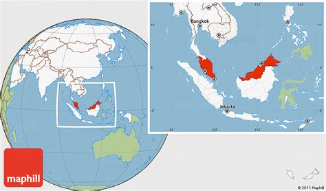 Hereditary haemolytic anaemias have been found to be a significant cause of haemolytic disease in west malaysia. Savanna Style Location Map of Malaysia, highlighted continent