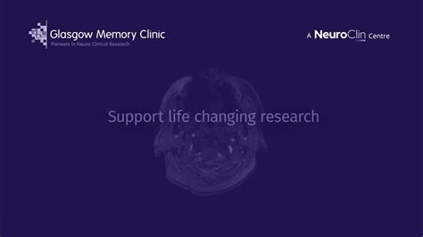 Glasgow Memory Clinic Alzheimers Research Youtube