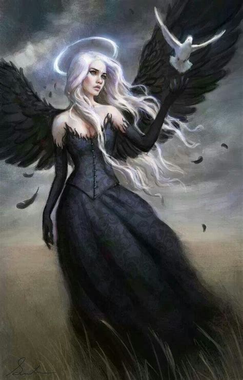 Digital Art By Selene Art And Design Dark Fantasy Art Angel Art