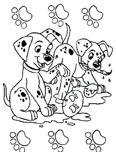 Select from 35919 printable coloring pages of cartoons, animals, nature, bible and many more. 101 Dalmatians Puppies Coloring Pages at GetColorings.com ...