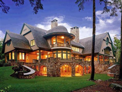 Luxury Mountain Craftsman Home Plans Smart Home Designs