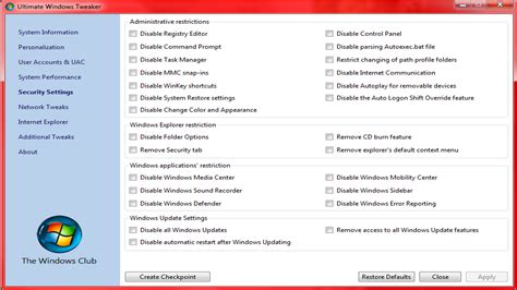 The Ultimate Windows Tweaker Tool Verit Labs