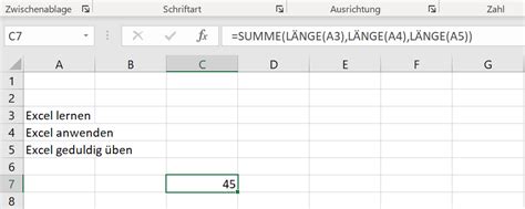 Los geht es mit einer excel hilfe. Excel: Zeichen zählen mit der LÄNGE-Funktion - so geht's ...