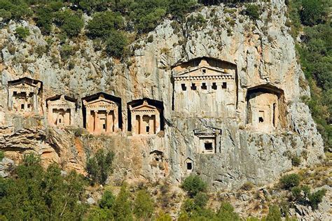 Near Marmaris Ancient Tomb Ancient Ruins Ancient Architecture